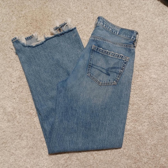 AE Dreamy Drape Super High-Rise Baggy Wide Leg Jeans*NO OFFERS - Picture 7 of 9